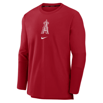 01年製 NIKE Pullover Baseball Shirt 灰 L 00s ナイキ ベース